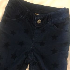 babyGap Sz 2 Navy Corduroy Star Pants